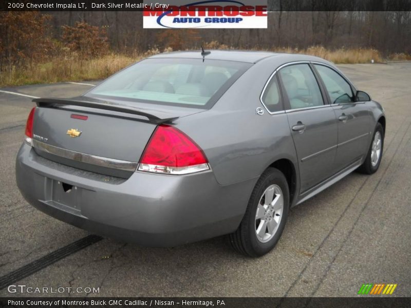 Dark Silver Metallic / Gray 2009 Chevrolet Impala LT