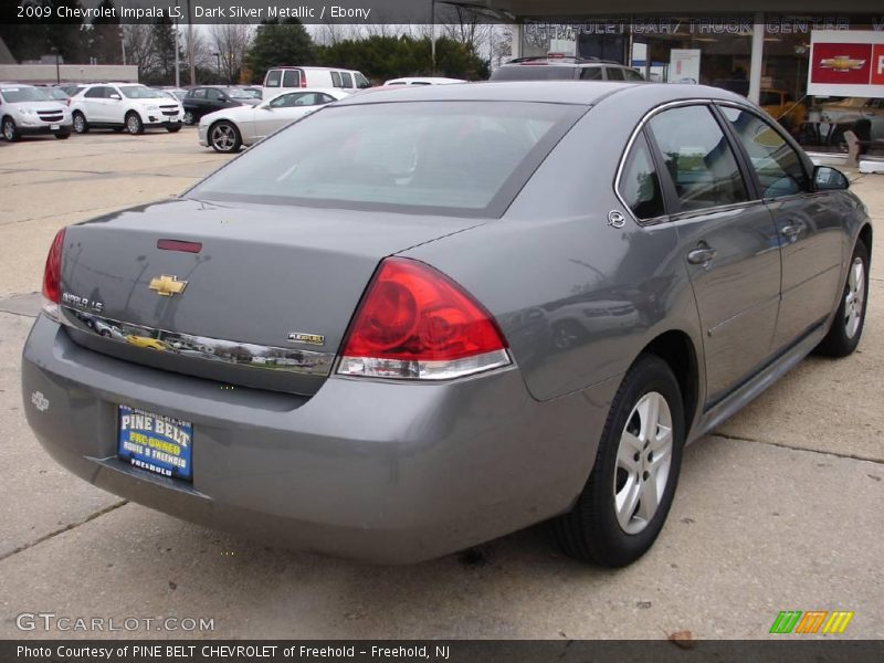 Dark Silver Metallic / Ebony 2009 Chevrolet Impala LS