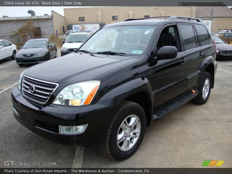 Black Onyx / Dark Gray 2004 Lexus GX 470