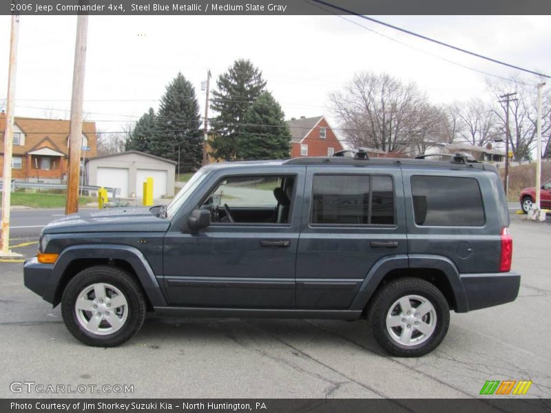 Steel Blue Metallic / Medium Slate Gray 2006 Jeep Commander 4x4
