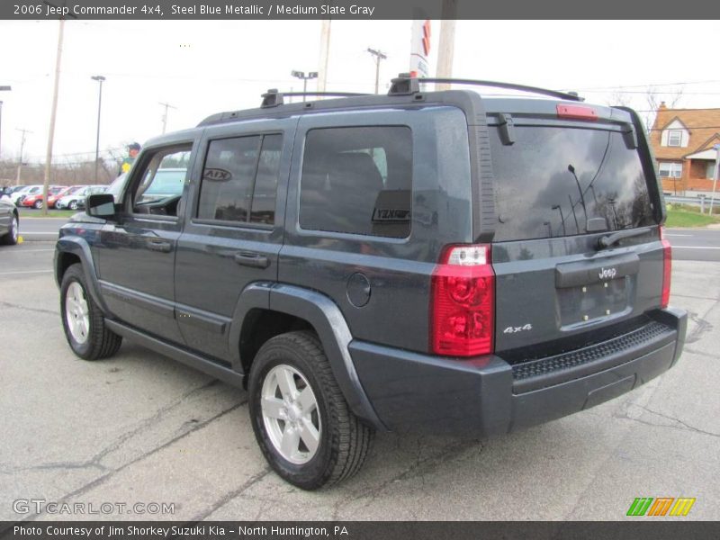 Steel Blue Metallic / Medium Slate Gray 2006 Jeep Commander 4x4