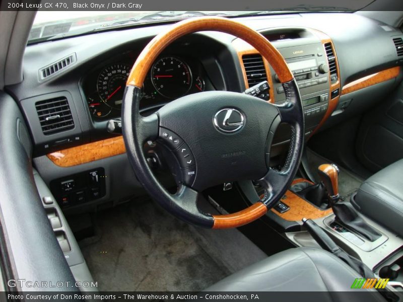 Black Onyx / Dark Gray 2004 Lexus GX 470