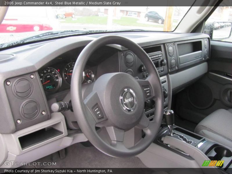 Steel Blue Metallic / Medium Slate Gray 2006 Jeep Commander 4x4