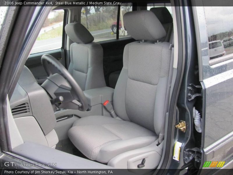 Steel Blue Metallic / Medium Slate Gray 2006 Jeep Commander 4x4