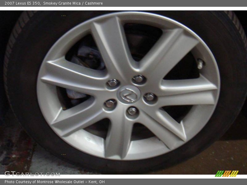 Smokey Granite Mica / Cashmere 2007 Lexus ES 350