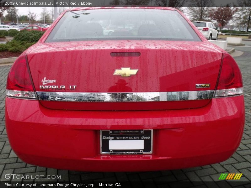 Victory Red / Ebony 2009 Chevrolet Impala LT