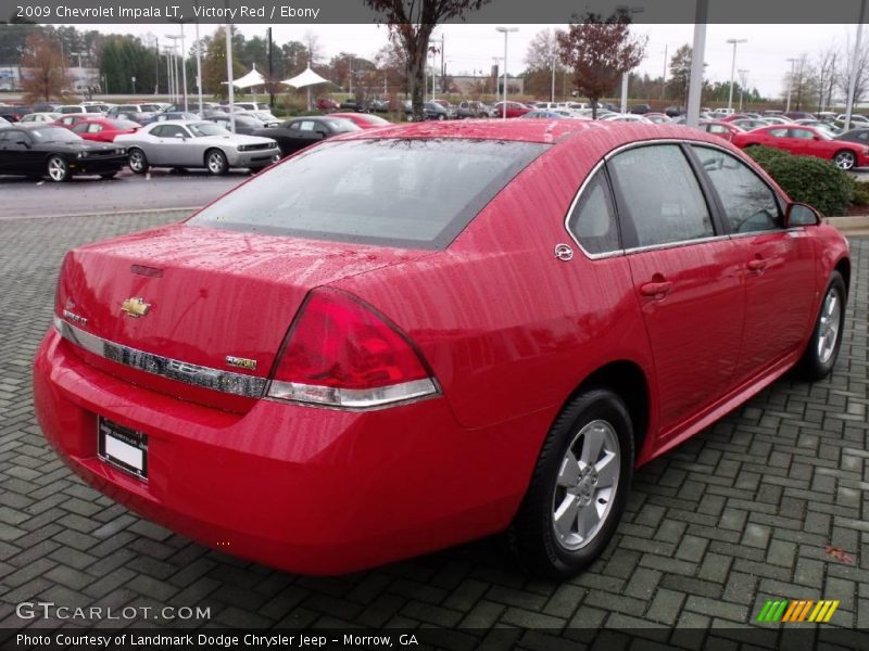 Victory Red / Ebony 2009 Chevrolet Impala LT