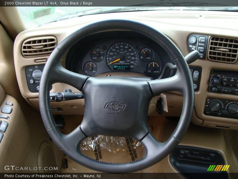 Onyx Black / Beige 2000 Chevrolet Blazer LT 4x4