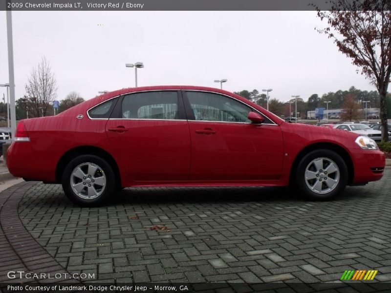 Victory Red / Ebony 2009 Chevrolet Impala LT
