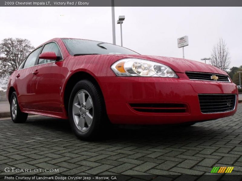 Victory Red / Ebony 2009 Chevrolet Impala LT