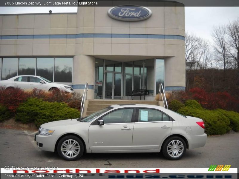 Light Sage Metallic / Light Stone 2006 Lincoln Zephyr