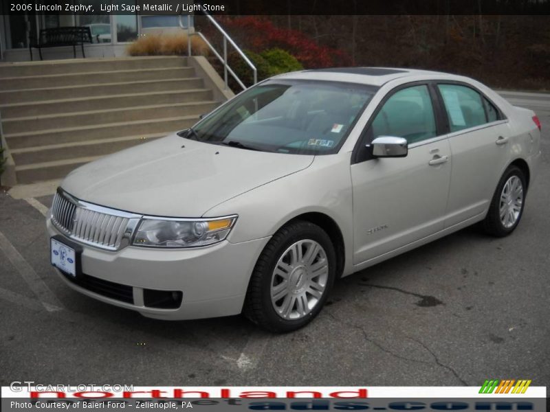 Light Sage Metallic / Light Stone 2006 Lincoln Zephyr