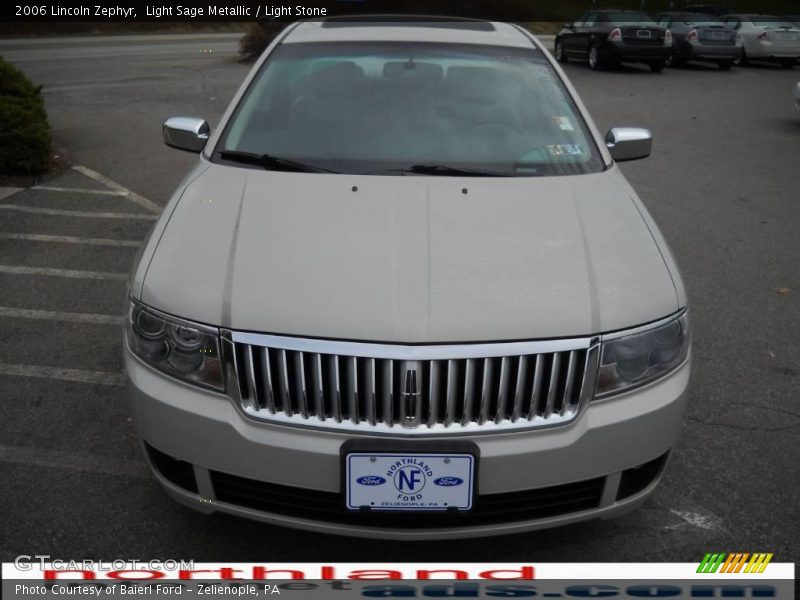 Light Sage Metallic / Light Stone 2006 Lincoln Zephyr