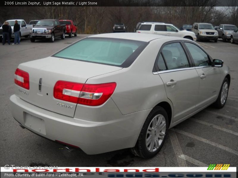 Light Sage Metallic / Light Stone 2006 Lincoln Zephyr