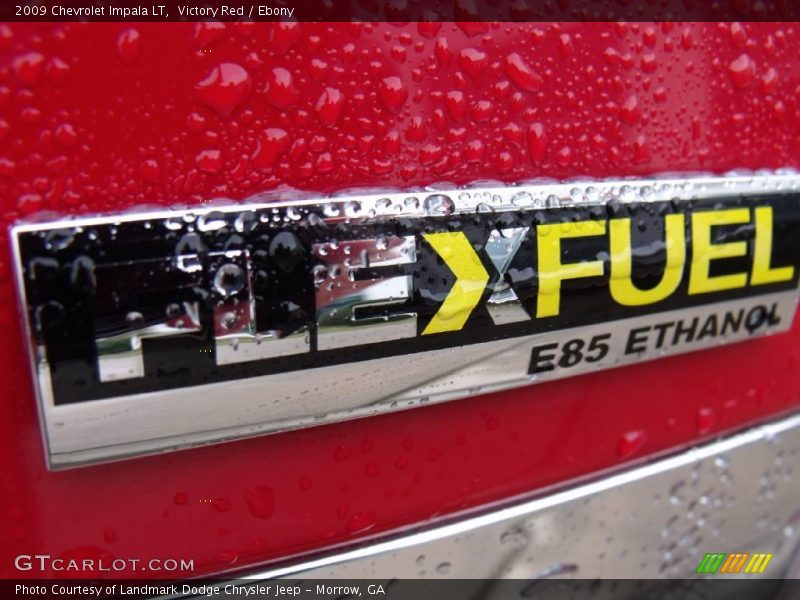 Victory Red / Ebony 2009 Chevrolet Impala LT