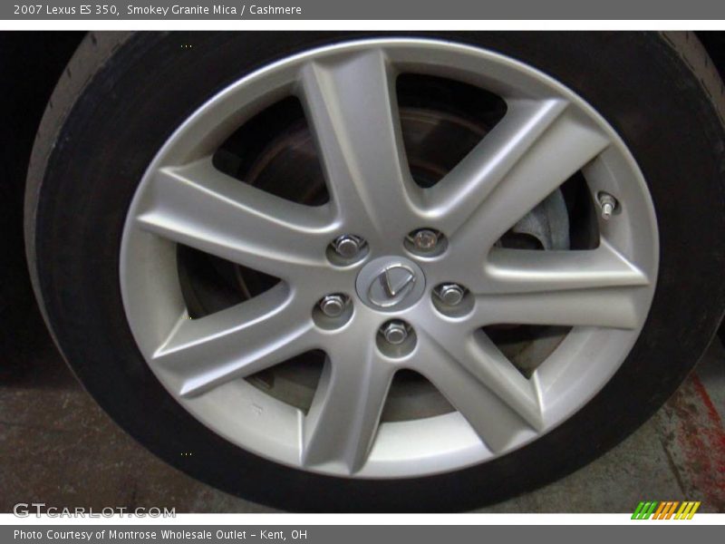 Smokey Granite Mica / Cashmere 2007 Lexus ES 350