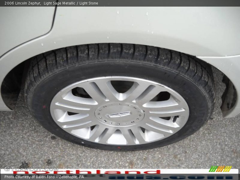 Light Sage Metallic / Light Stone 2006 Lincoln Zephyr