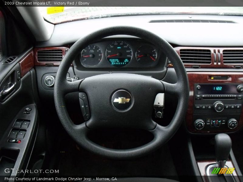 Victory Red / Ebony 2009 Chevrolet Impala LT