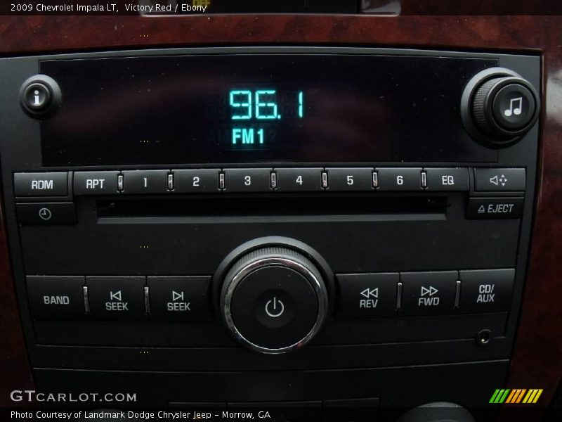 Victory Red / Ebony 2009 Chevrolet Impala LT