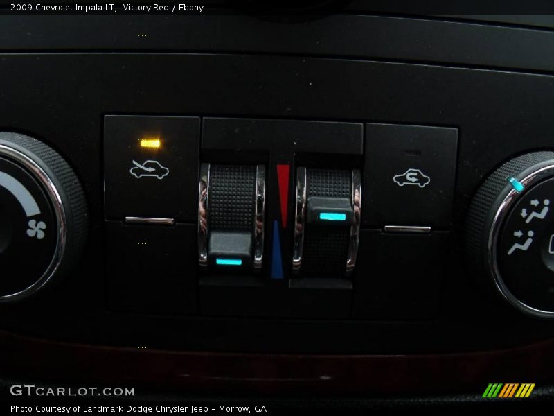 Victory Red / Ebony 2009 Chevrolet Impala LT