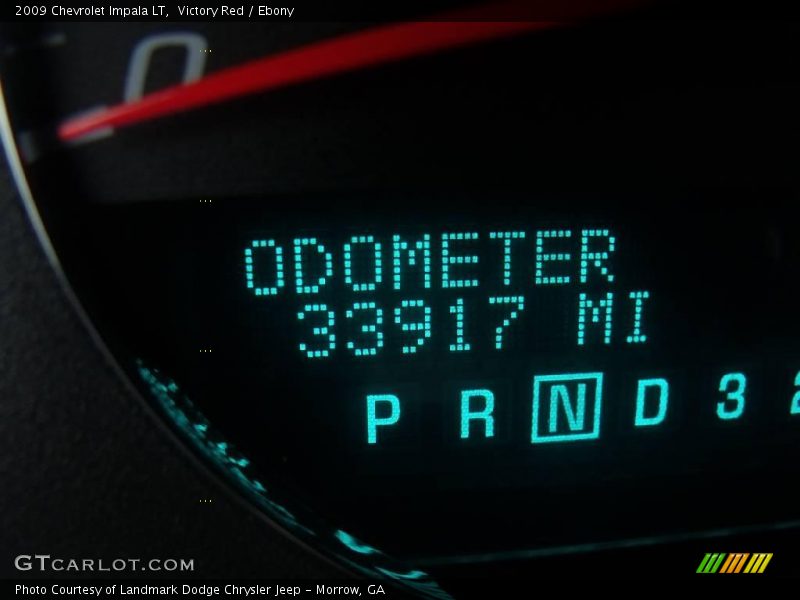 Victory Red / Ebony 2009 Chevrolet Impala LT