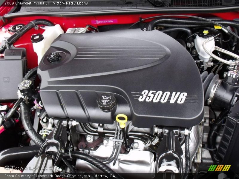 Victory Red / Ebony 2009 Chevrolet Impala LT