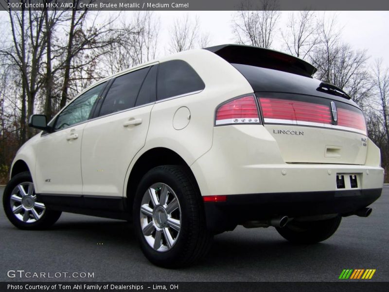 Creme Brulee Metallic / Medium Camel 2007 Lincoln MKX AWD
