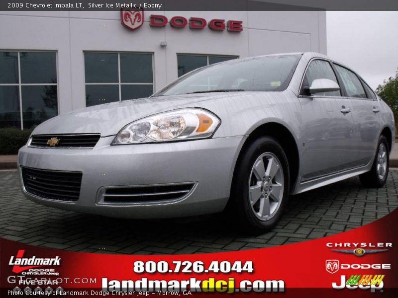 Silver Ice Metallic / Ebony 2009 Chevrolet Impala LT