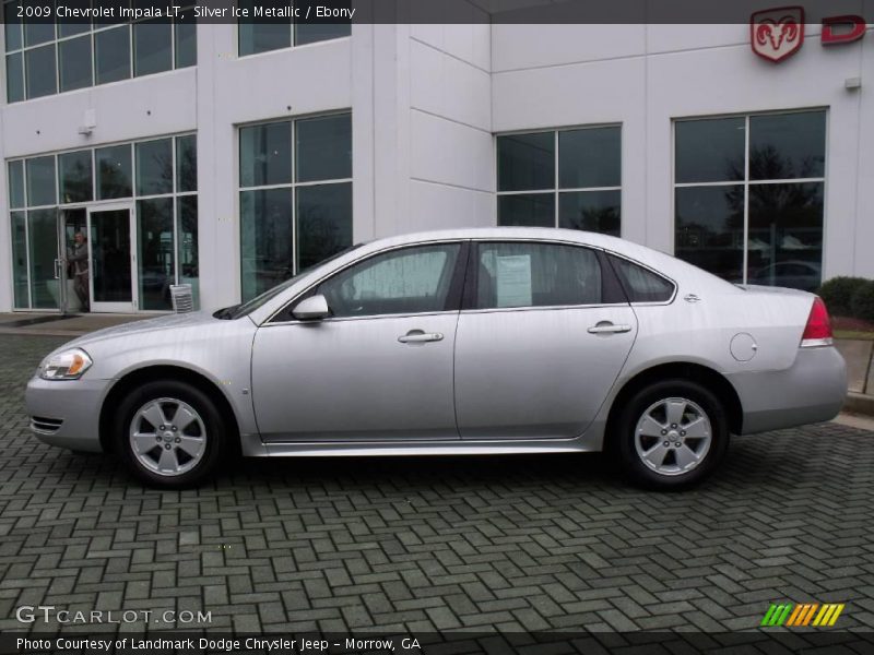 Silver Ice Metallic / Ebony 2009 Chevrolet Impala LT