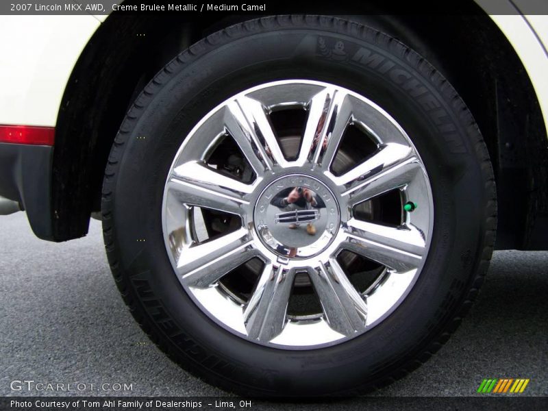 Creme Brulee Metallic / Medium Camel 2007 Lincoln MKX AWD