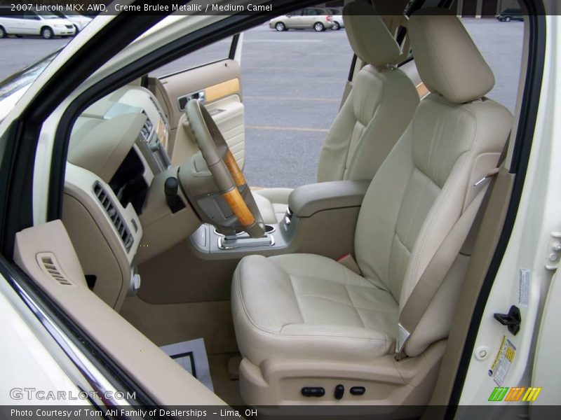 Creme Brulee Metallic / Medium Camel 2007 Lincoln MKX AWD