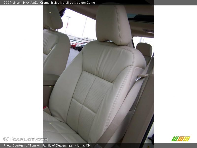 Creme Brulee Metallic / Medium Camel 2007 Lincoln MKX AWD