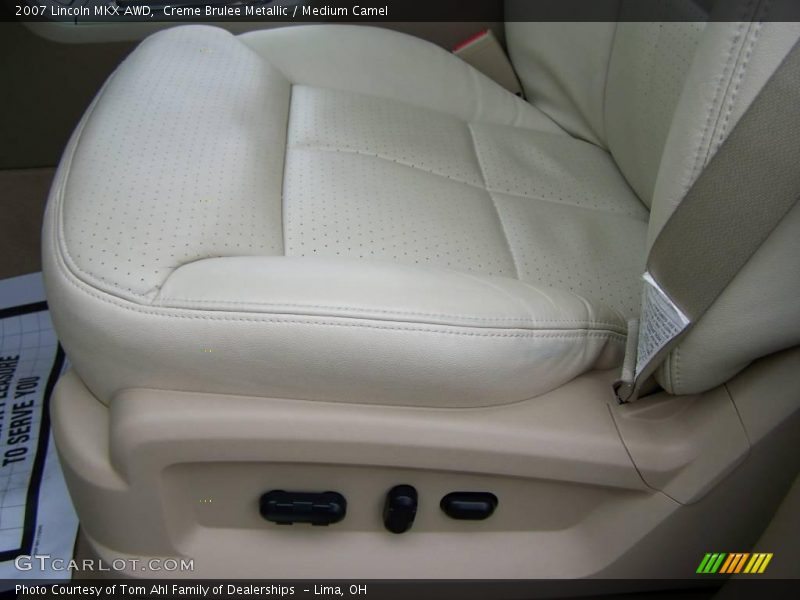 Creme Brulee Metallic / Medium Camel 2007 Lincoln MKX AWD