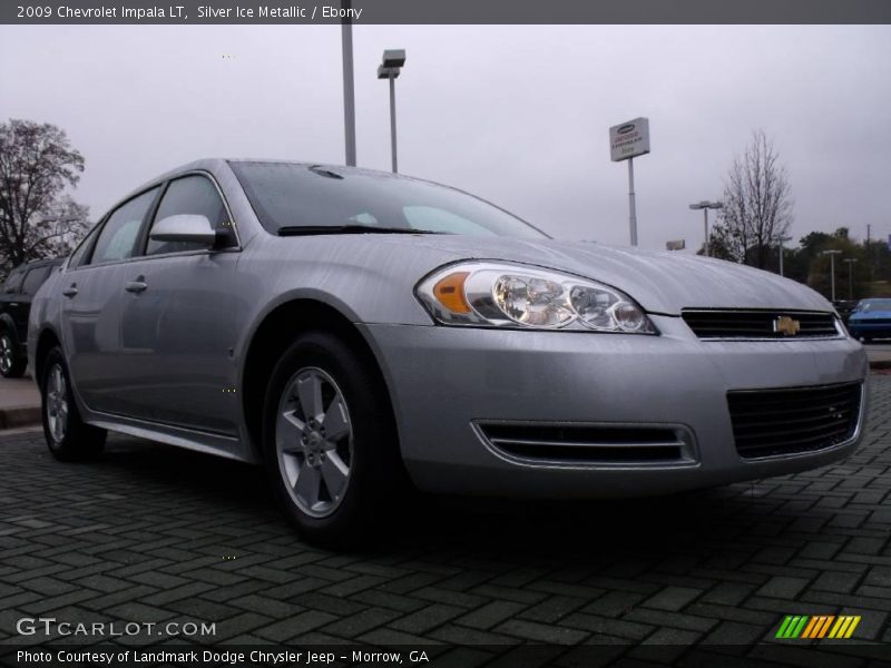 Silver Ice Metallic / Ebony 2009 Chevrolet Impala LT