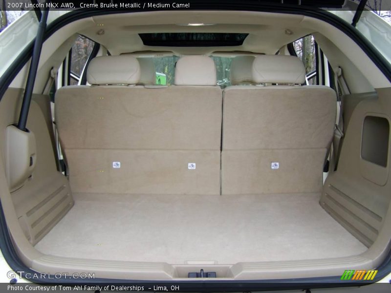 Creme Brulee Metallic / Medium Camel 2007 Lincoln MKX AWD