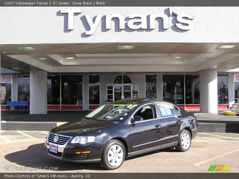 Deep Black / Black 2007 Volkswagen Passat 2.0T Sedan