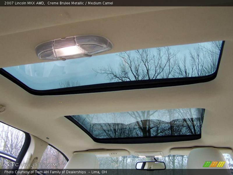 Creme Brulee Metallic / Medium Camel 2007 Lincoln MKX AWD