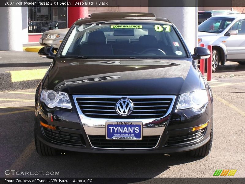 Deep Black / Black 2007 Volkswagen Passat 2.0T Sedan