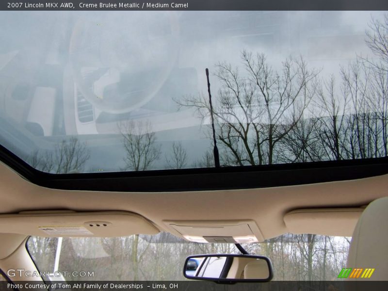 Creme Brulee Metallic / Medium Camel 2007 Lincoln MKX AWD