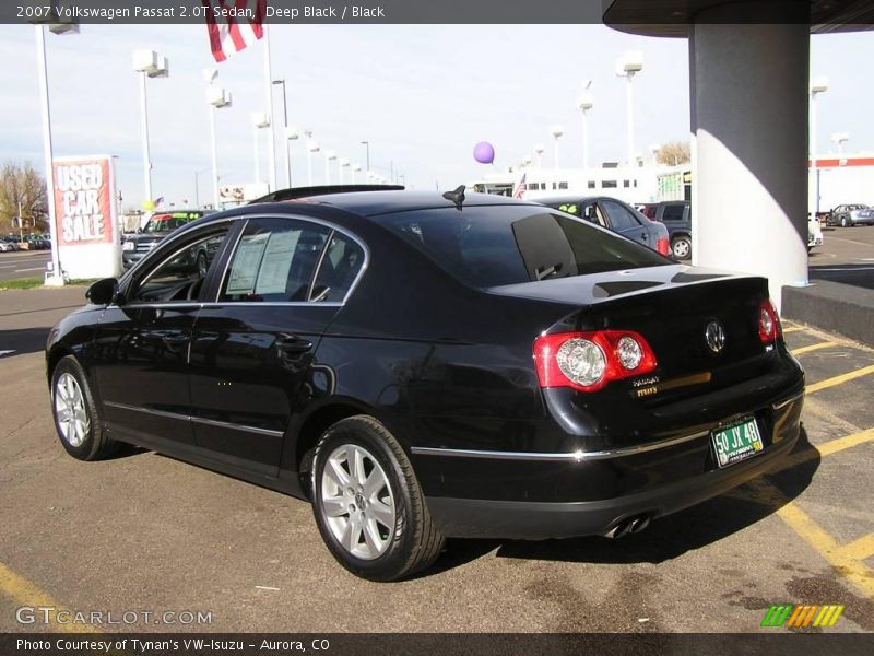 Deep Black / Black 2007 Volkswagen Passat 2.0T Sedan