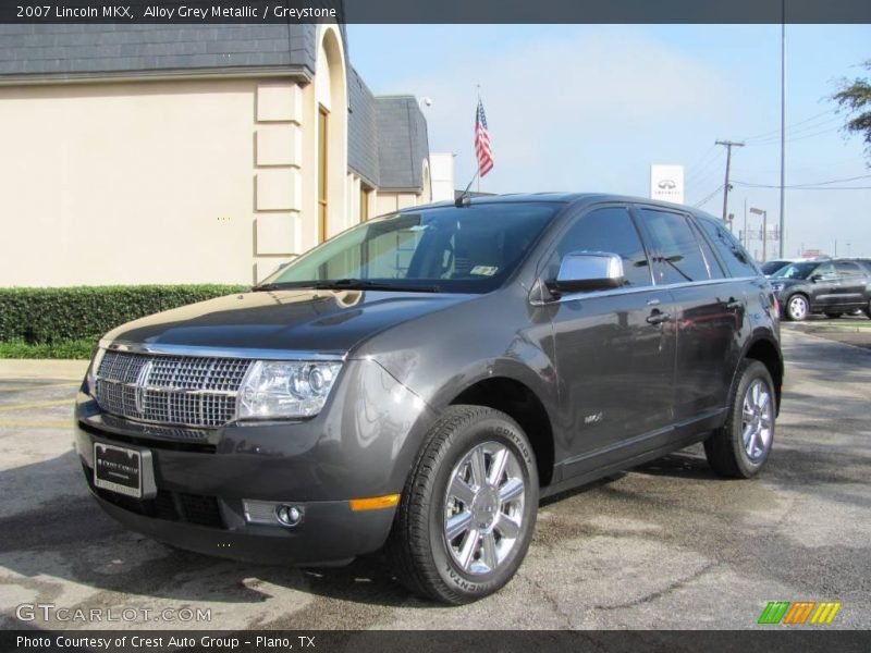 Alloy Grey Metallic / Greystone 2007 Lincoln MKX