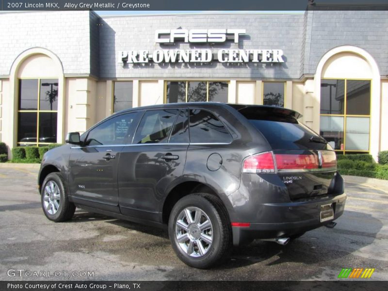 Alloy Grey Metallic / Greystone 2007 Lincoln MKX