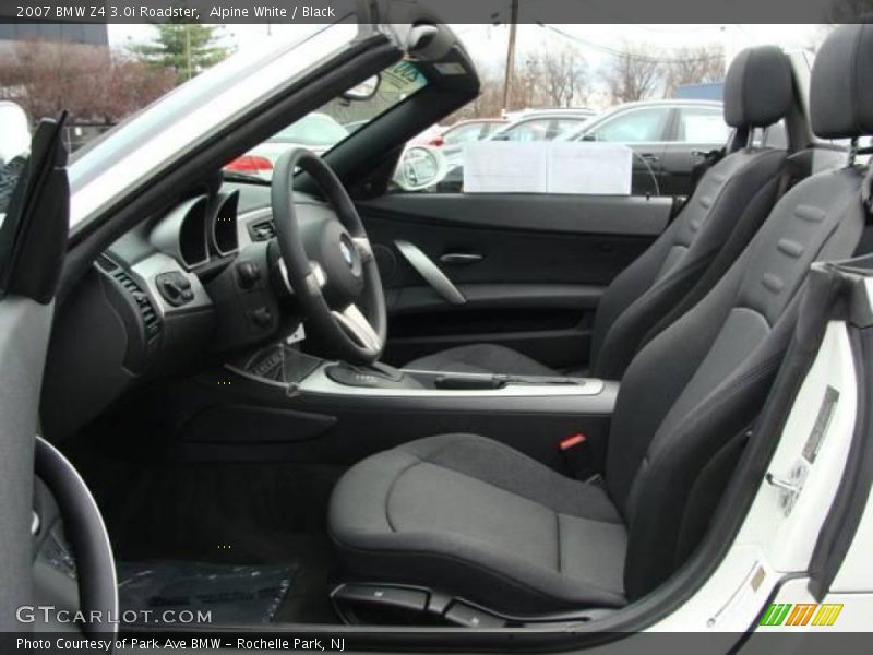 Alpine White / Black 2007 BMW Z4 3.0i Roadster