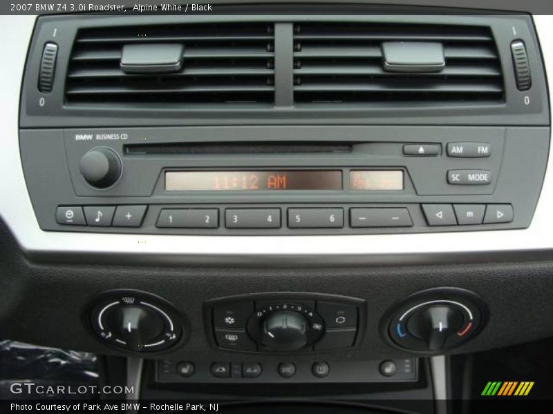 Alpine White / Black 2007 BMW Z4 3.0i Roadster
