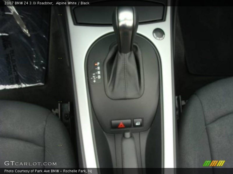 Alpine White / Black 2007 BMW Z4 3.0i Roadster
