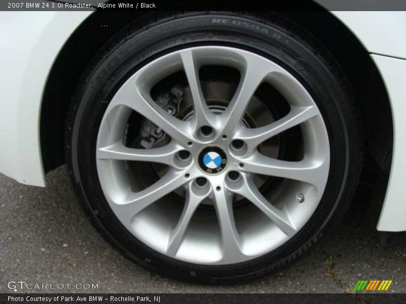 Alpine White / Black 2007 BMW Z4 3.0i Roadster