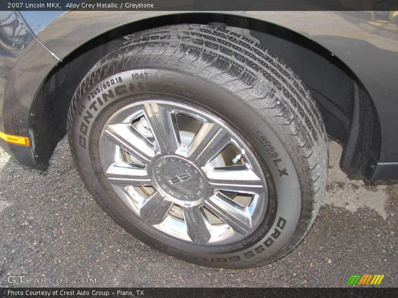 Alloy Grey Metallic / Greystone 2007 Lincoln MKX