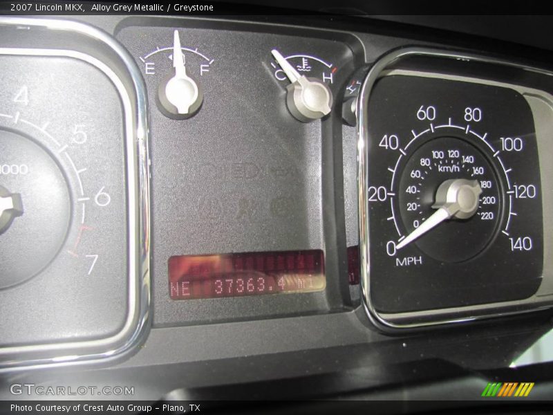 Alloy Grey Metallic / Greystone 2007 Lincoln MKX