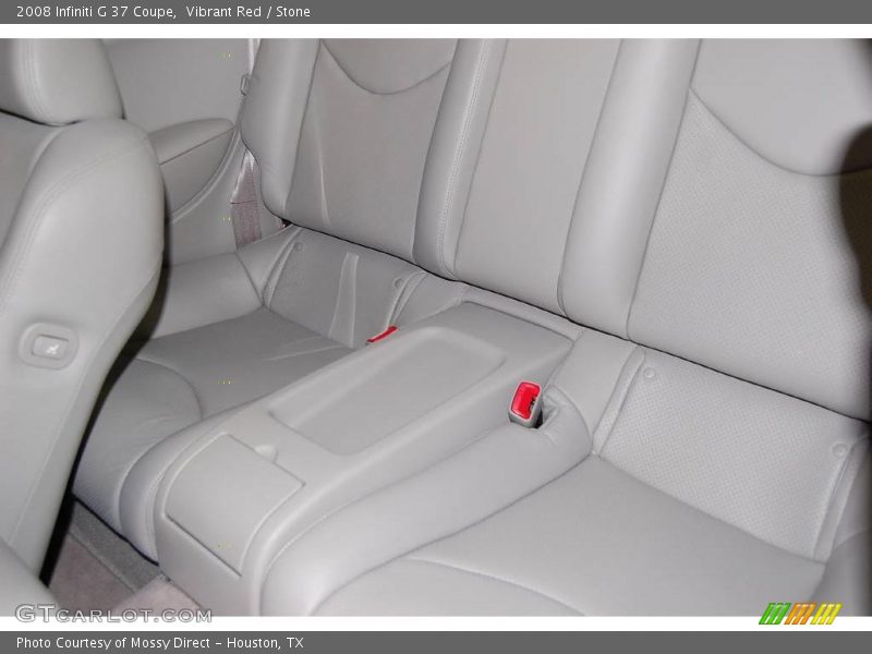 Vibrant Red / Stone 2008 Infiniti G 37 Coupe
