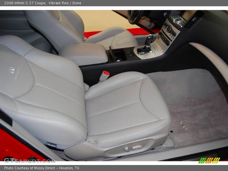 Vibrant Red / Stone 2008 Infiniti G 37 Coupe